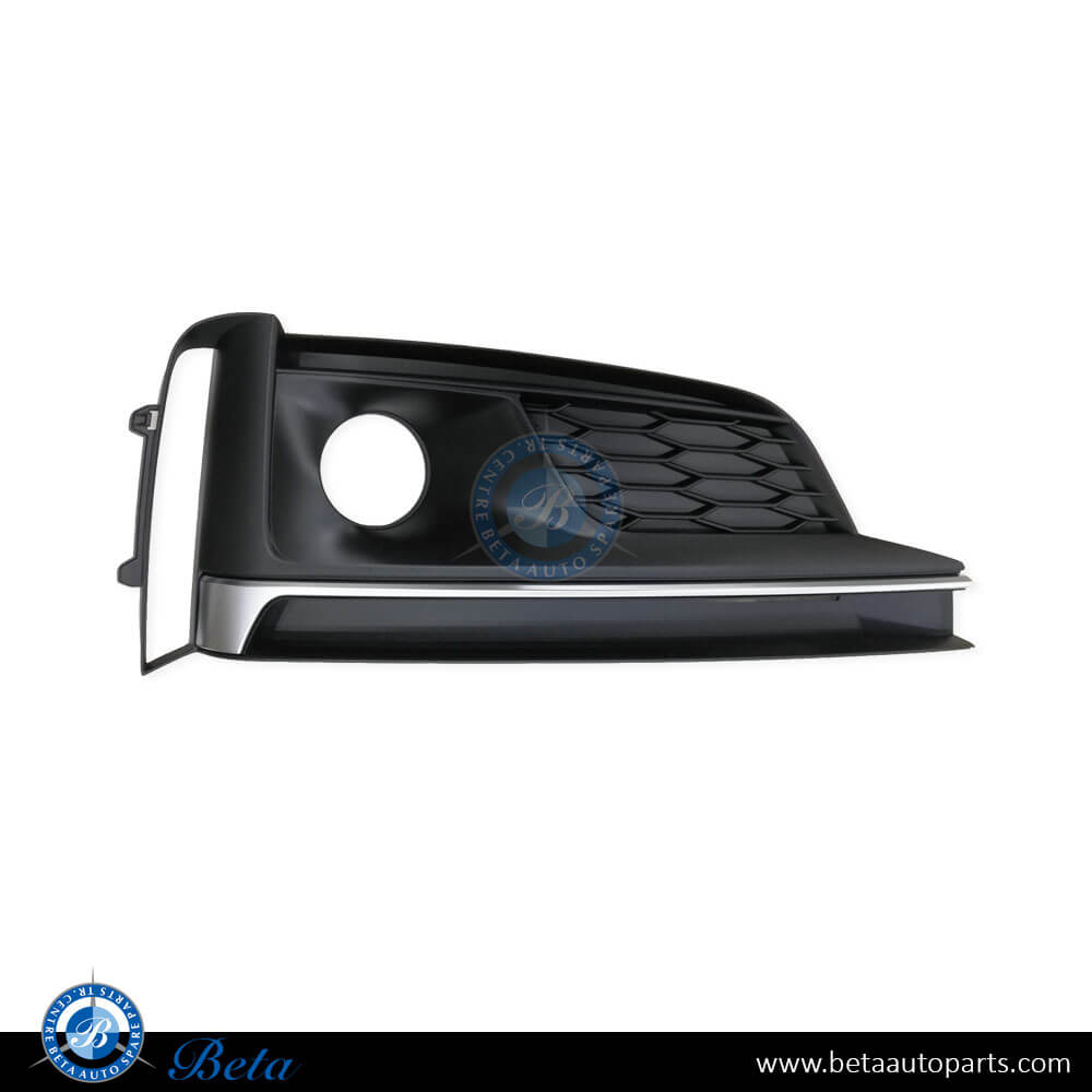 Right Side Fog Lamp Cover with ACC for Audi A5 S-Line 2017-2019 models, Part Number 8W6807682G Right Side Fog Lamp Cover with ACC for Audi A5 S-Line 2017-2019 models, Part Number 8W6807682G